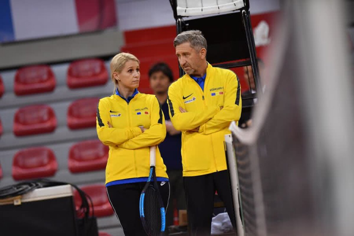 FRANȚA - ROMÂNIA, FED CUP // VIDEO+FOTO EXCLUSIV Imagini de la antrenamentul de azi al echipei de Fed Cup + ultimele detalii de la corespondenții Gazetei