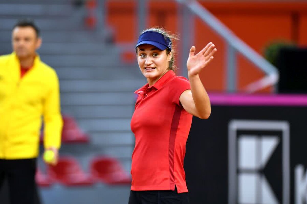 FRANȚA - ROMÂNIA, FED CUP // Zgura din sala cu surprize » Detalii inedite de la antrenament: întrebarea pusă de Monica Niculescu + ce inovație pregătesc francezii
