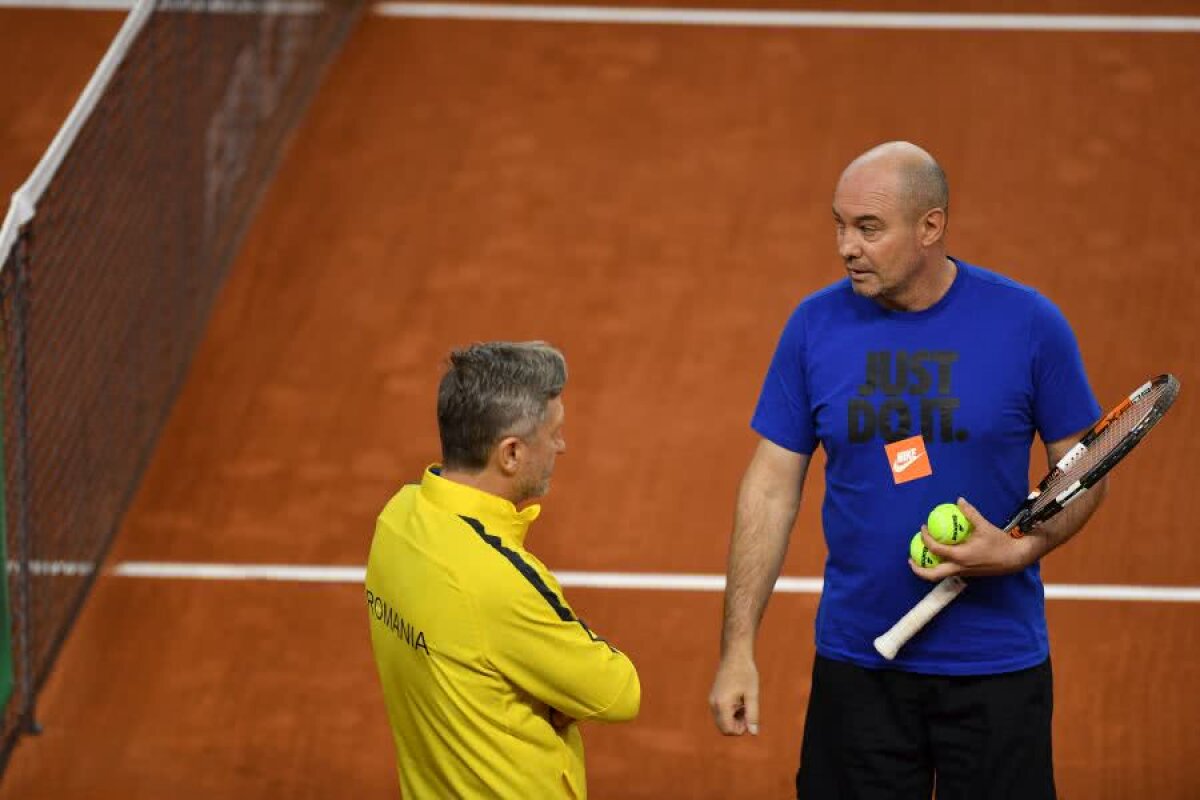 FRANȚA - ROMÂNIA, FED CUP // Zgura din sala cu surprize » Detalii inedite de la antrenament: întrebarea pusă de Monica Niculescu + ce inovație pregătesc francezii