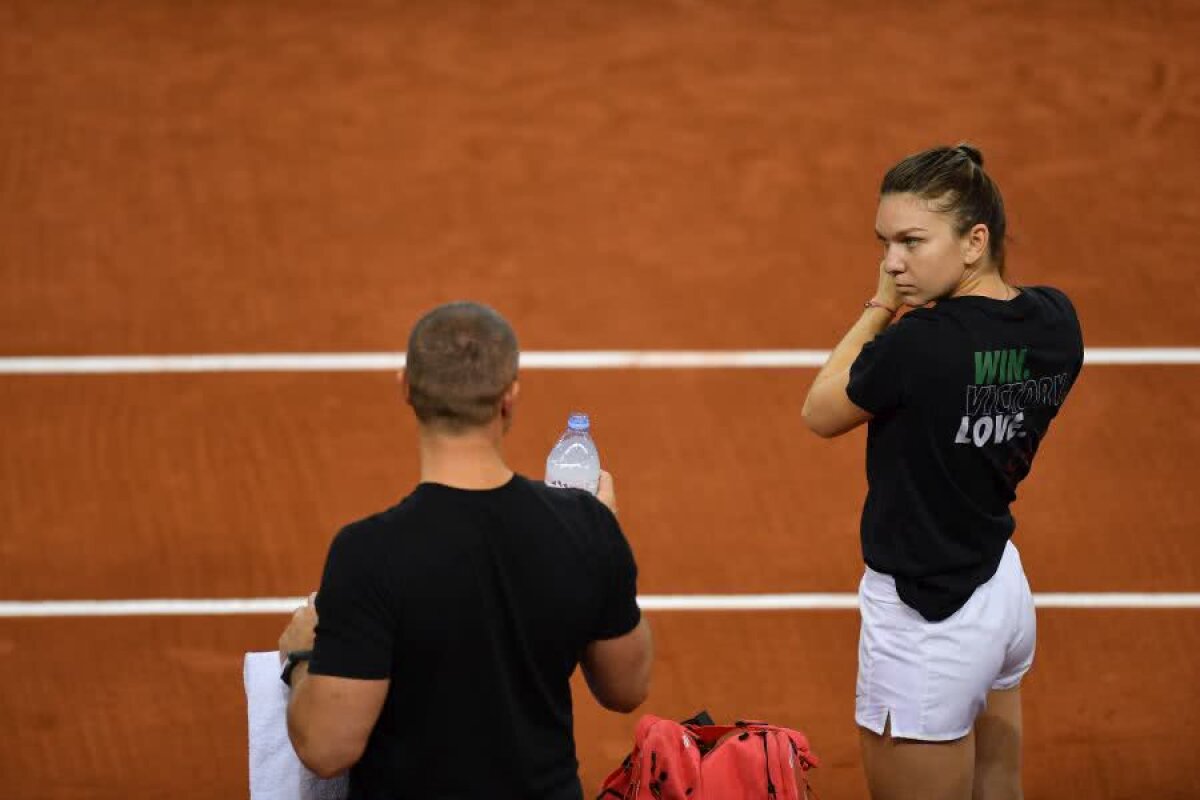 FRANȚA - ROMÂNIA, FED CUP // Zgura din sala cu surprize » Detalii inedite de la antrenament: întrebarea pusă de Monica Niculescu + ce inovație pregătesc francezii