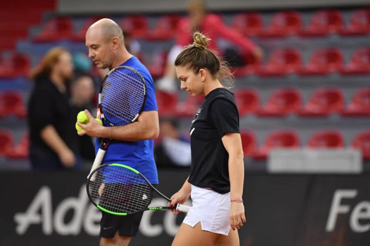 FRANȚA - ROMÂNIA, FED CUP // Zgura din sala cu surprize » Detalii inedite de la antrenament: întrebarea pusă de Monica Niculescu + ce inovație pregătesc francezii