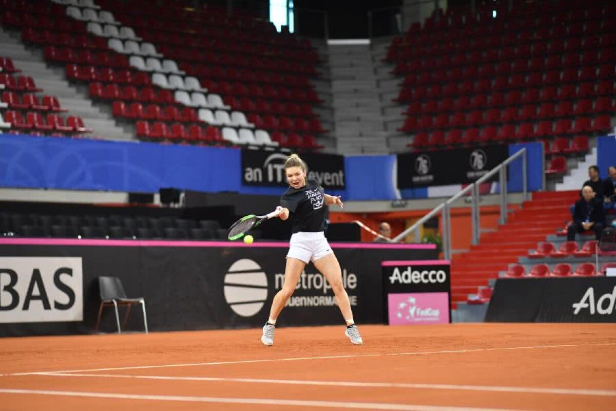 FRANȚA - ROMÂNIA, FED CUP // Simona Halep face din România marea favorită a semifinalei! Cum au analizat bookmakerii duelul de la Rouen