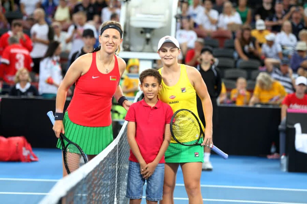 AUSTRALIA - BELARUS 1-1, FED CUP // FOTO + VIDEO Echilibru după prima zi în cealaltă semifinală din Fed Cup