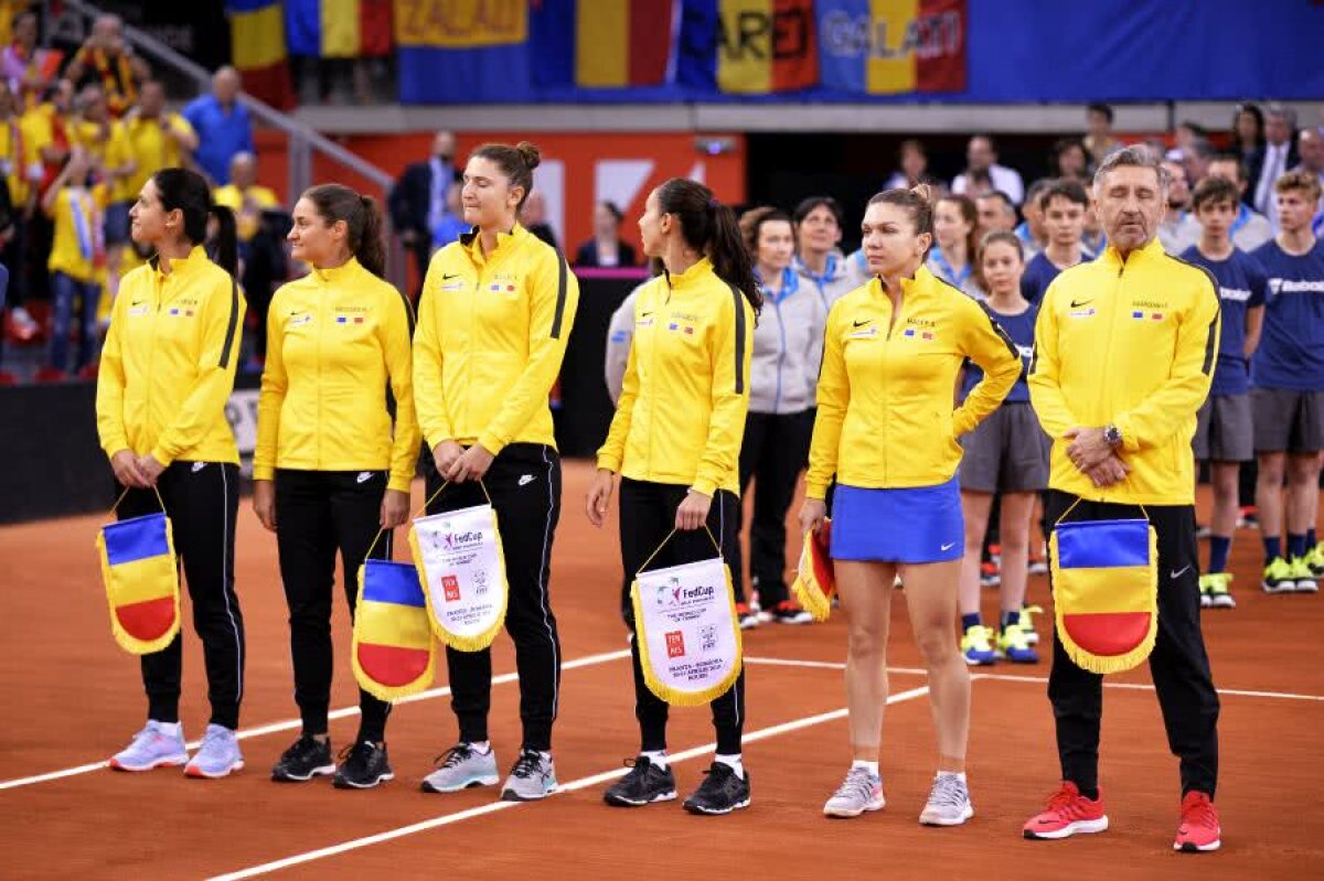  FED CUP, FRANȚA - ROMÂNIA 1-1 // VIDEO+FOTO Mihaela Buzărnescu a pierdut în fața Carolinei Garcia, Simona Halep a trecut de Kristina Mladenovic