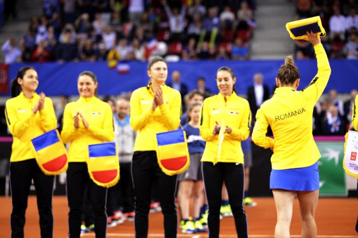  FED CUP, FRANȚA - ROMÂNIA 1-1 // VIDEO+FOTO Mihaela Buzărnescu a pierdut în fața Carolinei Garcia, Simona Halep a trecut de Kristina Mladenovic