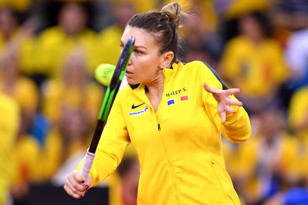 FED CUP, FRANȚA - ROMÂNIA 1-1 // VIDEO+FOTO Mihaela Buzărnescu a pierdut în fața Carolinei Garcia, Simona Halep a trecut de Kristina Mladenovic