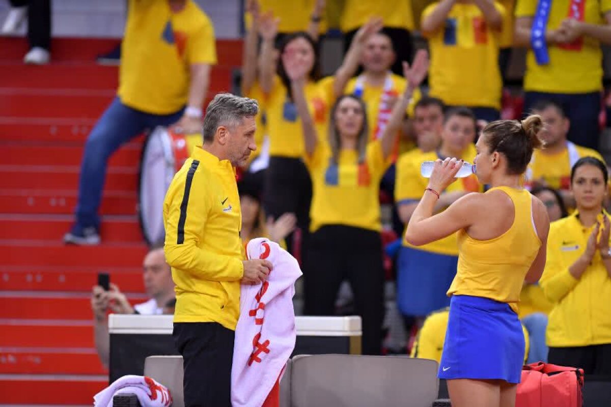  FED CUP, FRANȚA - ROMÂNIA 1-1 // VIDEO+FOTO Mihaela Buzărnescu a pierdut în fața Carolinei Garcia, Simona Halep a trecut de Kristina Mladenovic