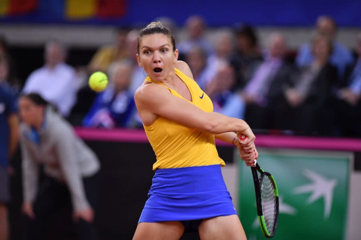  FED CUP, FRANȚA - ROMÂNIA 1-1 // VIDEO+FOTO Mihaela Buzărnescu a pierdut în fața Carolinei Garcia, Simona Halep a trecut de Kristina Mladenovic
