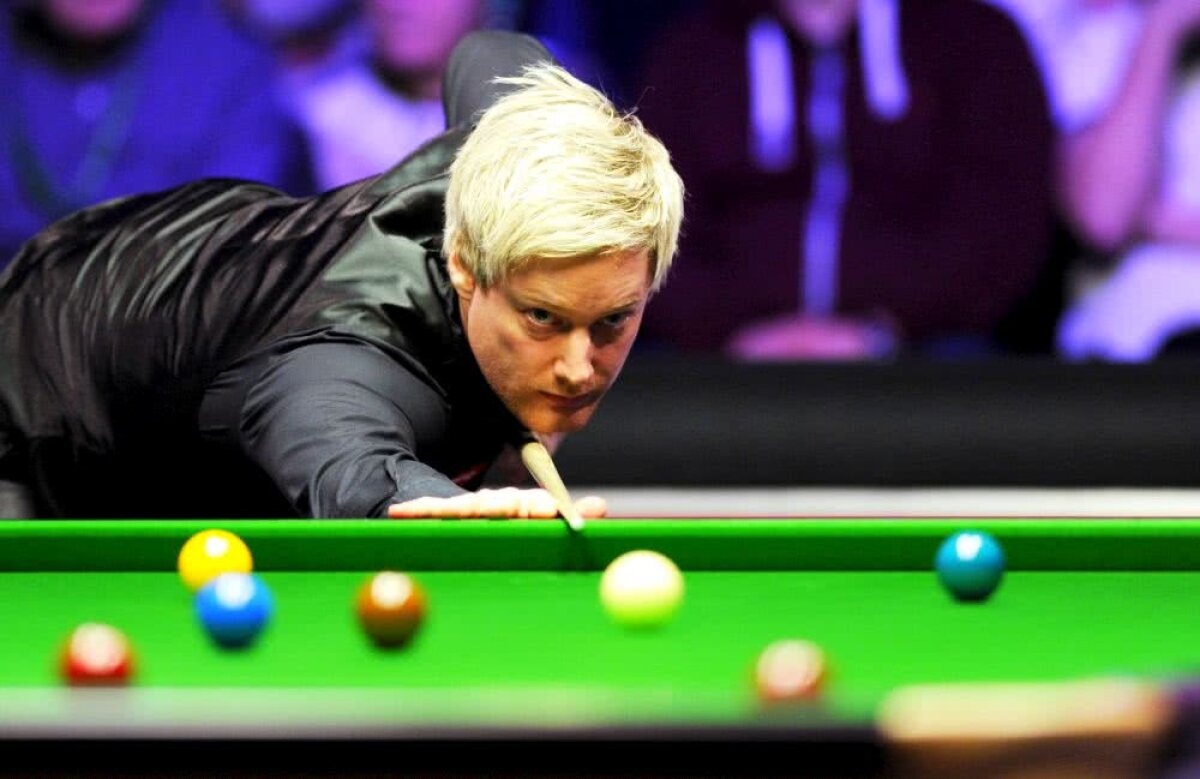 CM SNOOKER la Crucible. Campionul mondial Mark Williams trece mai departe, Neil Robertson, scor NEMAIVĂZUT de 27 de ani!!! + lovitură senzațională, din 3 bile, a lui Ding Junhui! 