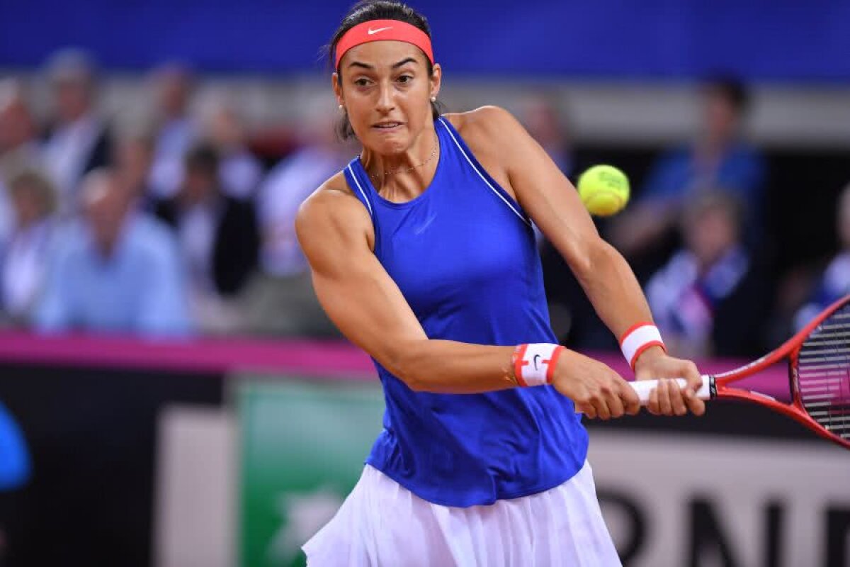 FRANȚA - ROMÂNIA 1-1, FED CUP // Kristina Mladenovic, supărată după meciul cu Halep + Ce spune Garcia despre meciul cu Simona