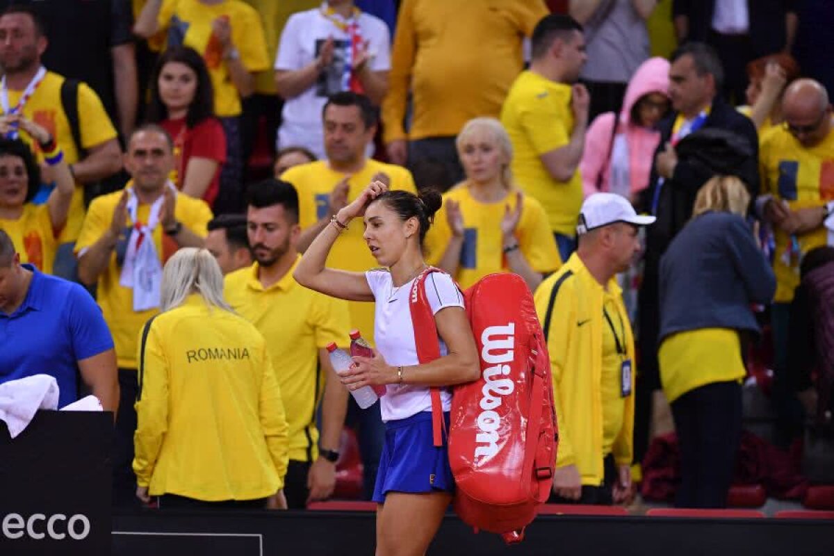 FED CUP, FRANȚA - ROMÂNIA 1-1 // VIDEO+FOTO Mihaela Buzărnescu a pierdut în fața Carolinei Garcia, Simona Halep a trecut de Kristina Mladenovic