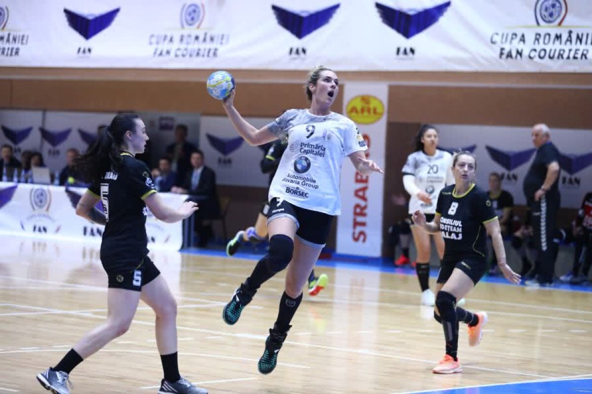 CSM București - HC Zalău 27-23 // FOTO O repriză a fost de ajuns » CSM București s-a calificat fără emoții în finala Cupei României