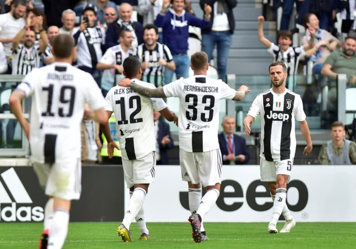 Juventus - Fiorentina 2-1 // VIDEO+FOTO » Record! Juventus, campioană a opta oară consecutiv! Cristiano Ronaldo, primul titlu în Italia