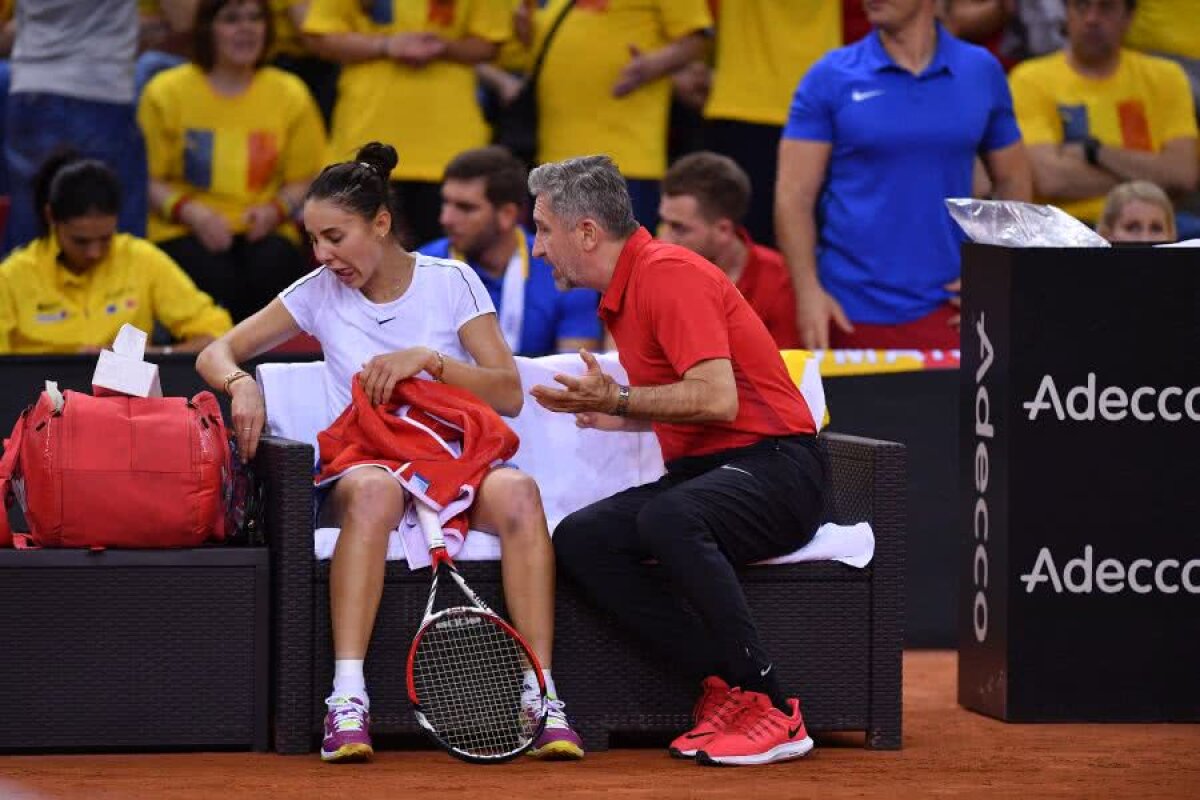 FRANȚA - ROMÂNIA 1-1, FED CUP // VIDEO Mihaela Buzărnescu, mulțumită de prestația sa: „De obicei sunt strictă cu mine, dar astăzi nu am ce să îmi reproșez”