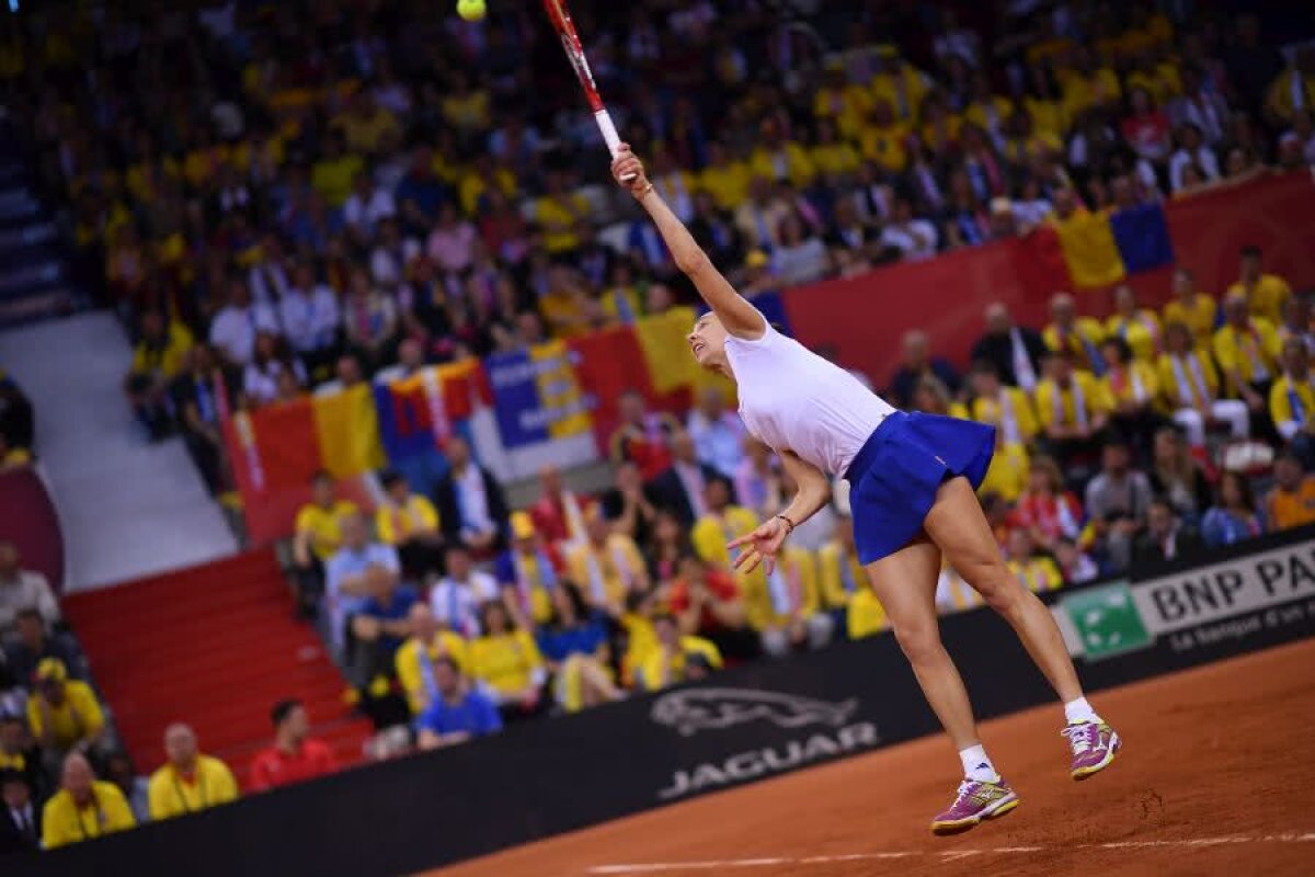 FRANȚA - ROMÂNIA 1-1, FED CUP // VIDEO Mihaela Buzărnescu, mulțumită de prestația sa: „De obicei sunt strictă cu mine, dar astăzi nu am ce să îmi reproșez”