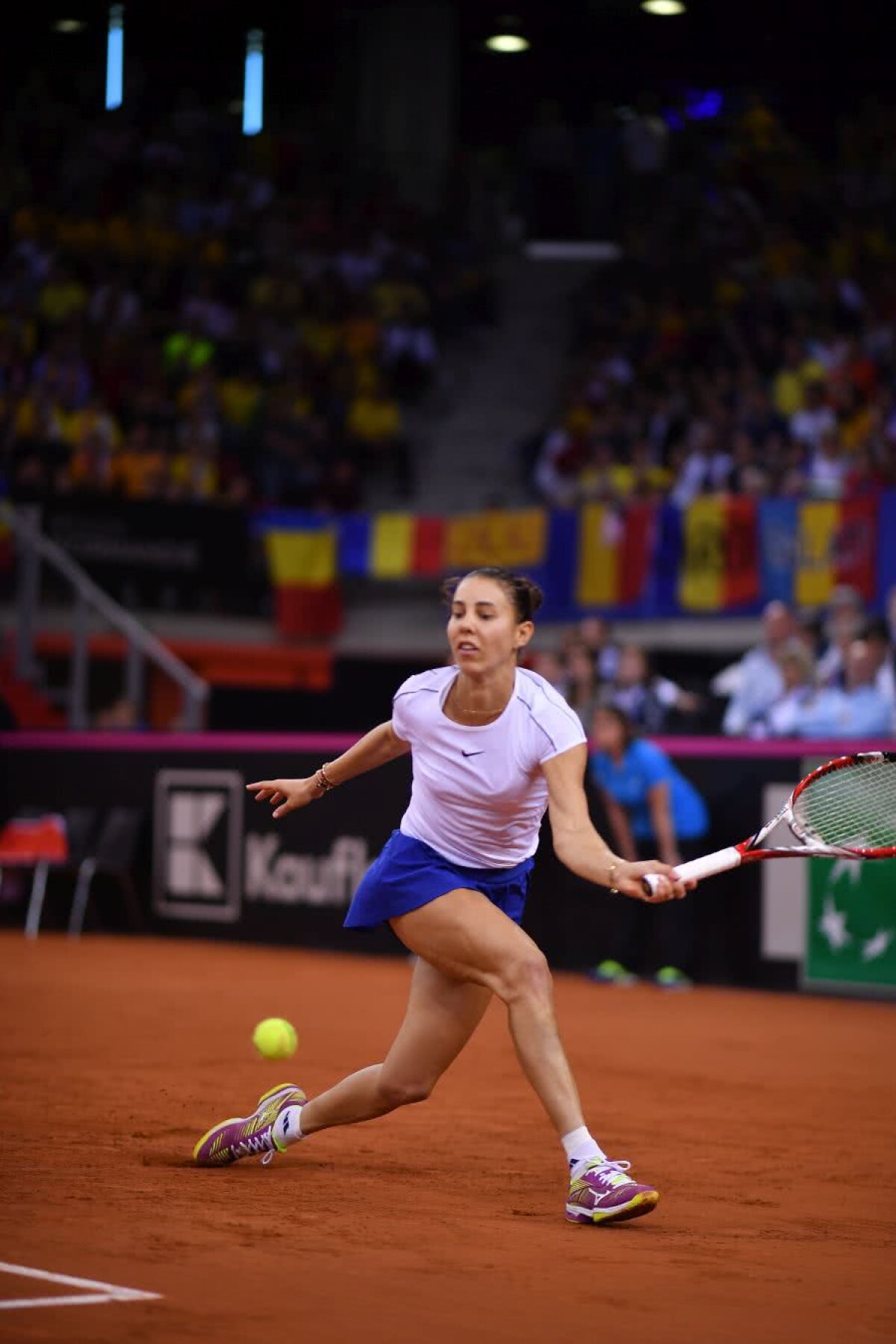 FRANȚA - ROMÂNIA 1-1, FED CUP // VIDEO Mihaela Buzărnescu, mulțumită de prestația sa: „De obicei sunt strictă cu mine, dar astăzi nu am ce să îmi reproșez”