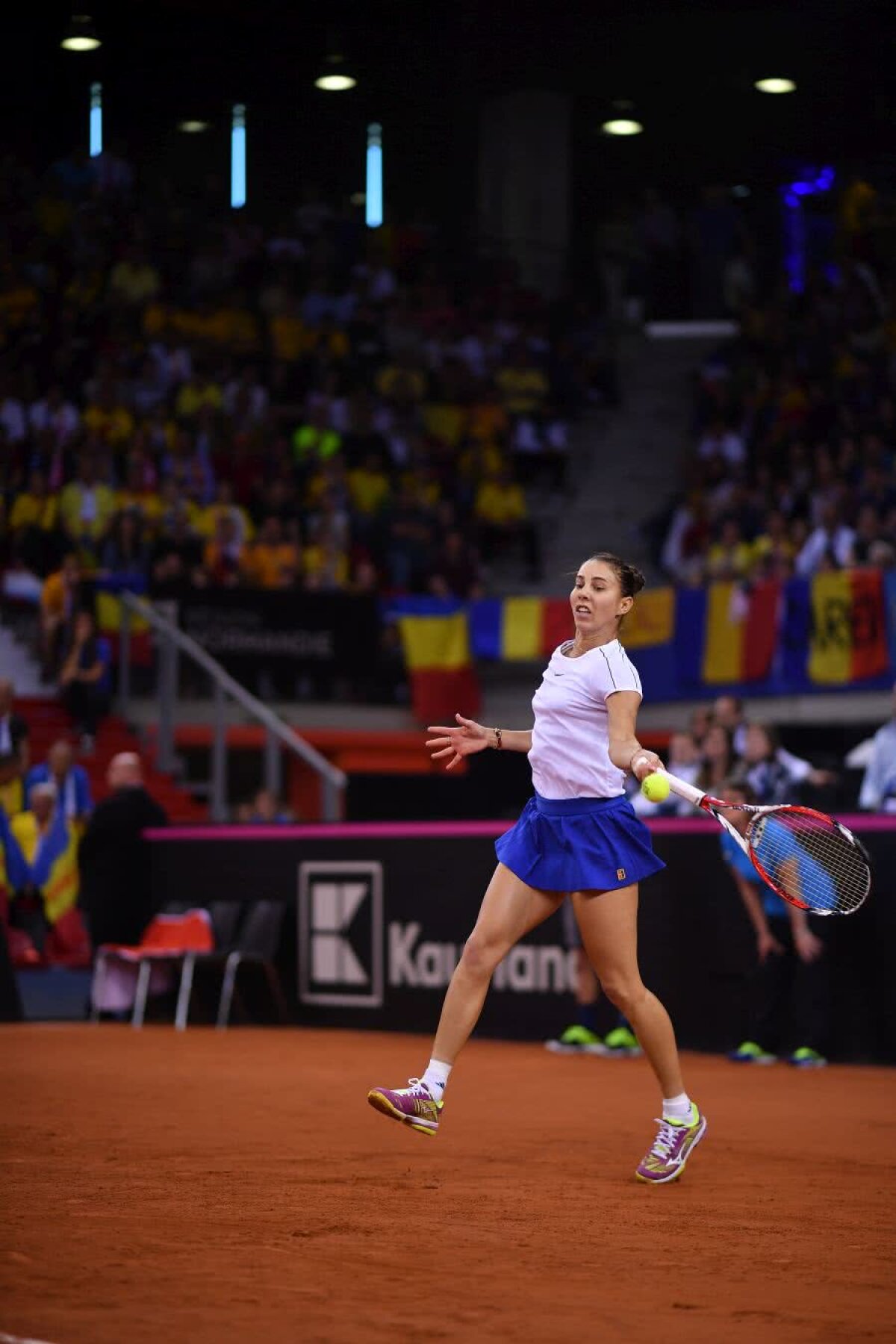 FRANȚA - ROMÂNIA 1-1, FED CUP // VIDEO Mihaela Buzărnescu, mulțumită de prestația sa: „De obicei sunt strictă cu mine, dar astăzi nu am ce să îmi reproșez”