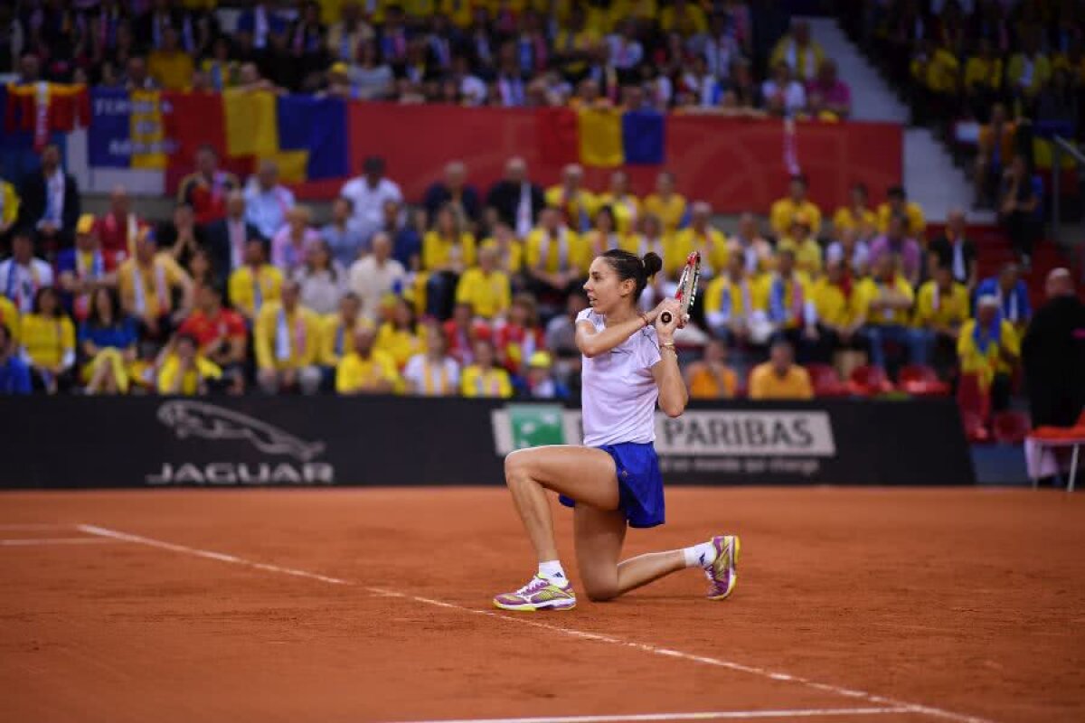 FRANȚA - ROMÂNIA 1-1, FED CUP // VIDEO Mihaela Buzărnescu, mulțumită de prestația sa: „De obicei sunt strictă cu mine, dar astăzi nu am ce să îmi reproșez”