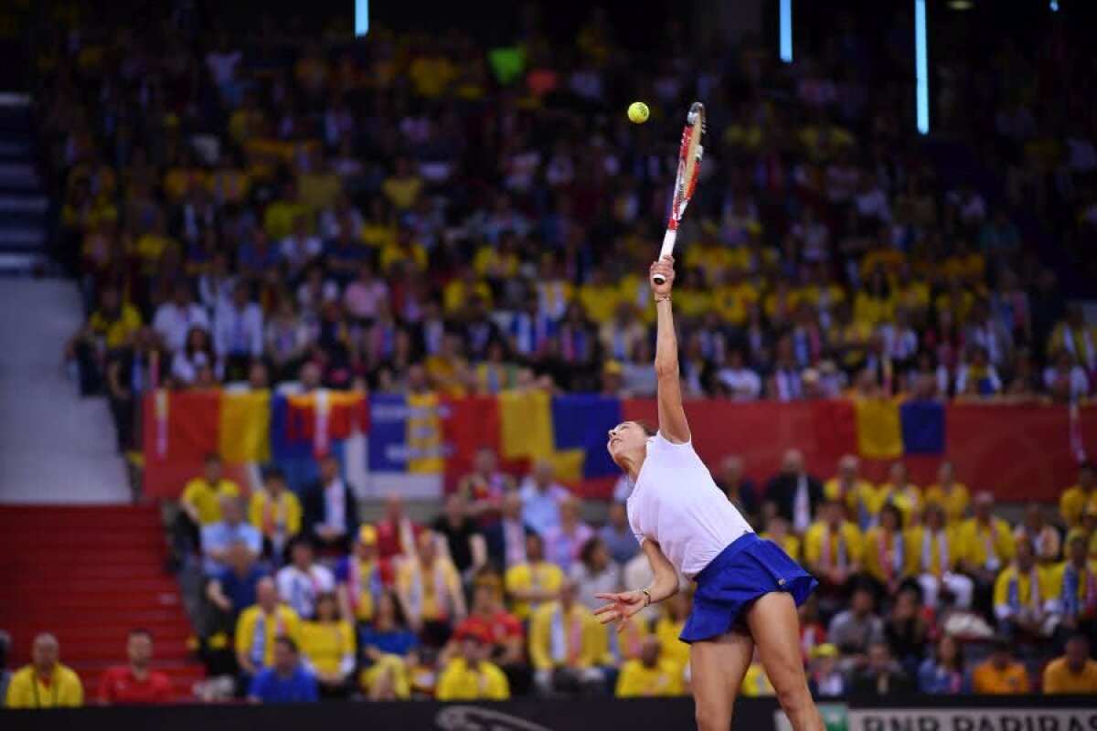 FRANȚA - ROMÂNIA 1-1, FED CUP // VIDEO Mihaela Buzărnescu, mulțumită de prestația sa: „De obicei sunt strictă cu mine, dar astăzi nu am ce să îmi reproșez”