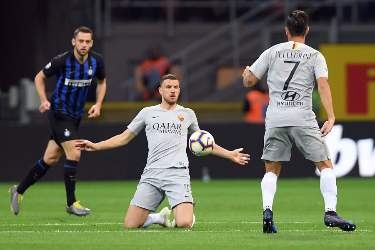 Inter Milano - AS Roma 1-1 // VIDEO+FOTO » Remiză spectaculoasă în derby-ul etapei din Italia 