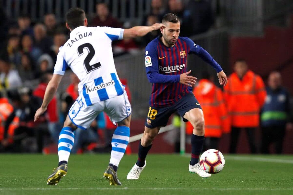Barcelona - Real Sociedad 2-1 // VIDEO+FOTO Catalanii se impun greu pe Camp Nou și se apropie şi mai mult de mult râvnitul trofeu