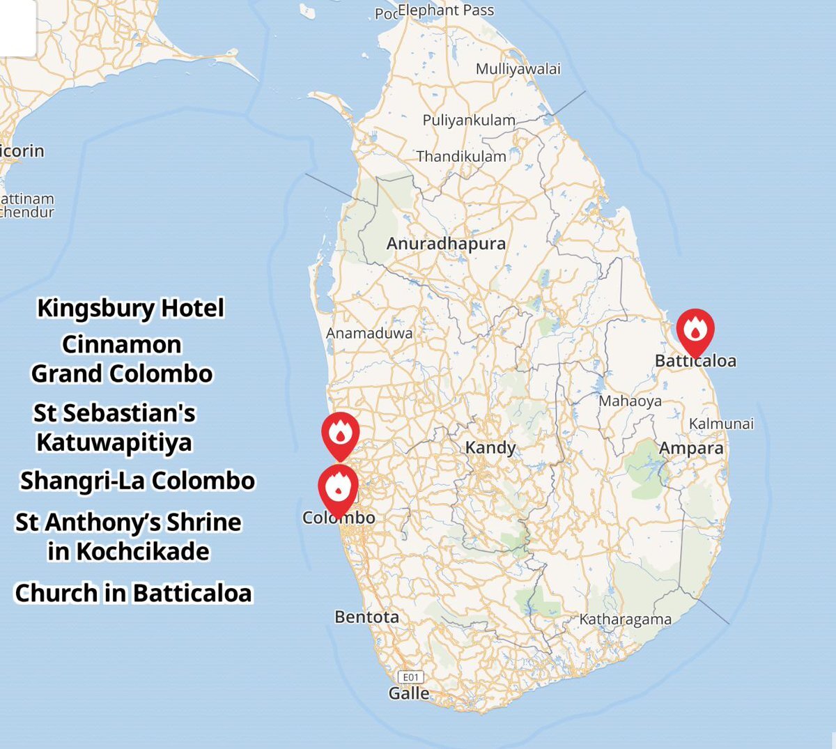 Masacru în Sri Lanka: 7 atentate devastatoare! VIDEO+FOTO Bilanțul e zguduitor: 190 de morți și peste 400 de răniți » Atenție, imagini cu puternic impact emoțional!
