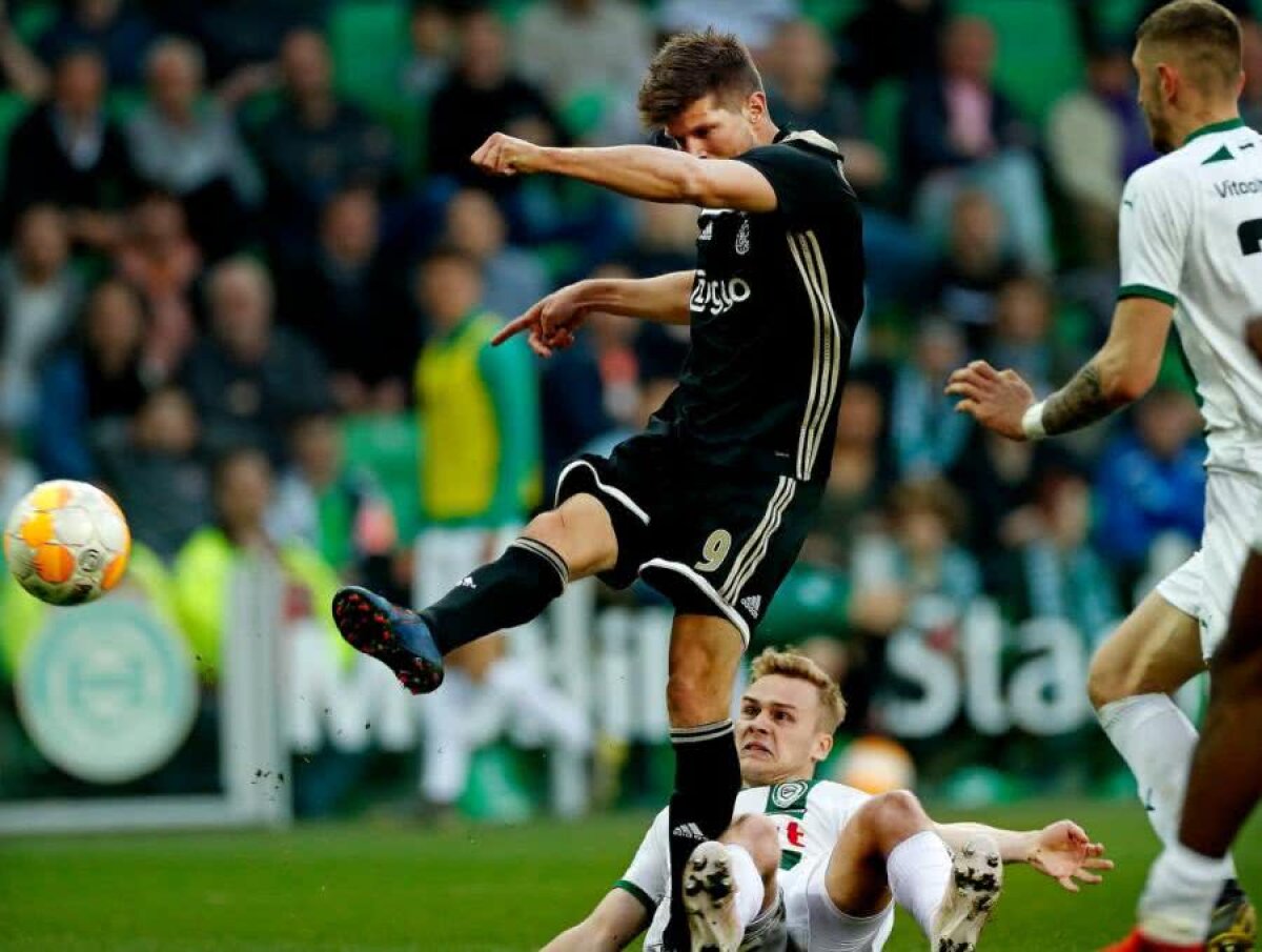 Groningen - Ajax 0-1 // FOTO Ajax nu mai poate pierde titlul »  Klaas-Jan Huntelaar a înscris golul decisiv și a fost eliminat în 5 minute: ”Am făcut o prostie”