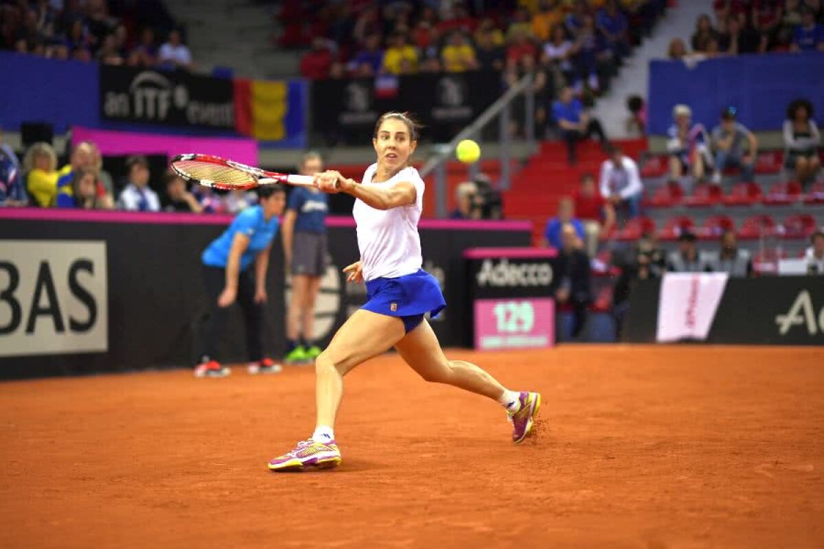 FRANȚA - ROMÂNIA FED CUP // Călin Ciorbagiu, antrenorul Monicăi Niculescu, face o declarație interesantă: „Monica era pregătită și pentru simplu” » Ți s-ar părea o decizie bună?