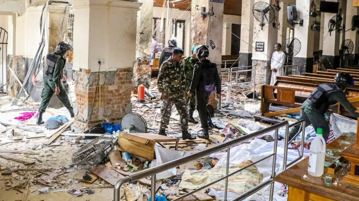 Masacru în Sri Lanka: 7 atentate devastatoare! VIDEO+FOTO Bilanțul e zguduitor: 190 de morți și peste 400 de răniți » Atenție, imagini cu puternic impact emoțional!