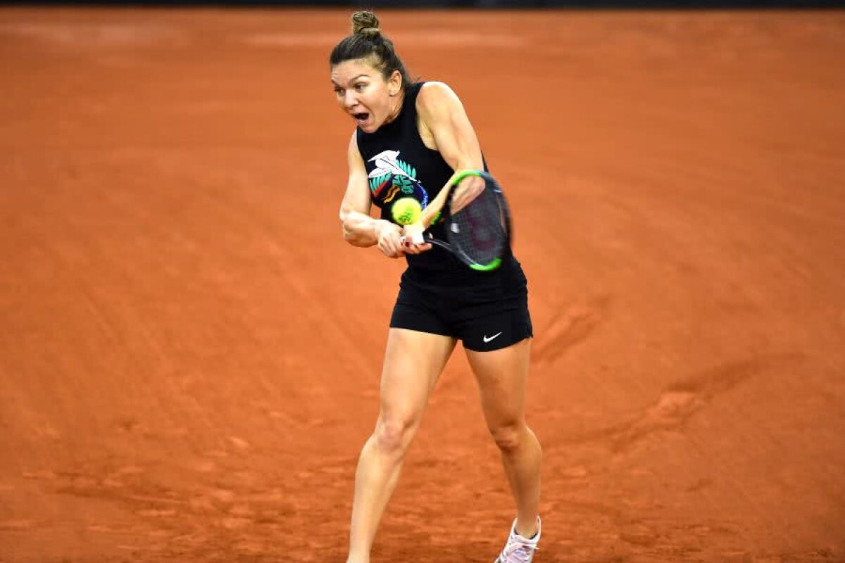 FRANȚA - ROMÂNIA 1-1, FED CUP // SIMONA HALEP - CAROLINE GARCIA » VIDEO+FOTO Imagini în exclusivitate cu Simona Halep, cu o oră înaintea meciului cu Garcia