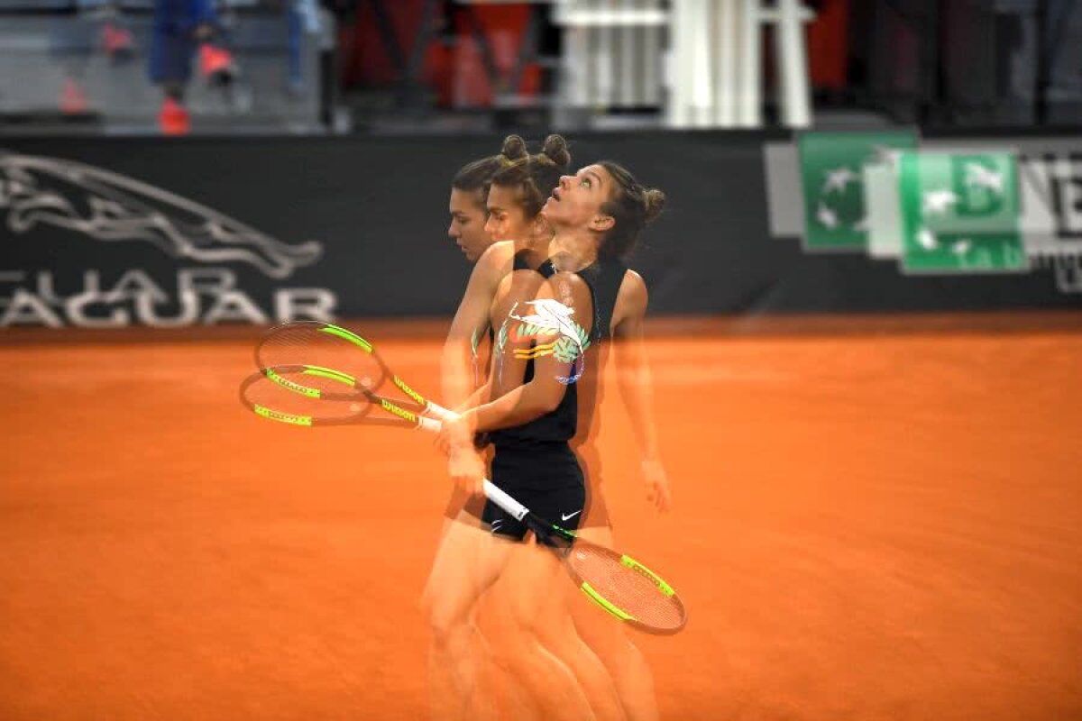 FRANȚA - ROMÂNIA 1-1, FED CUP // SIMONA HALEP - CAROLINE GARCIA » VIDEO+FOTO Imagini în exclusivitate cu Simona Halep, cu o oră înaintea meciului cu Garcia