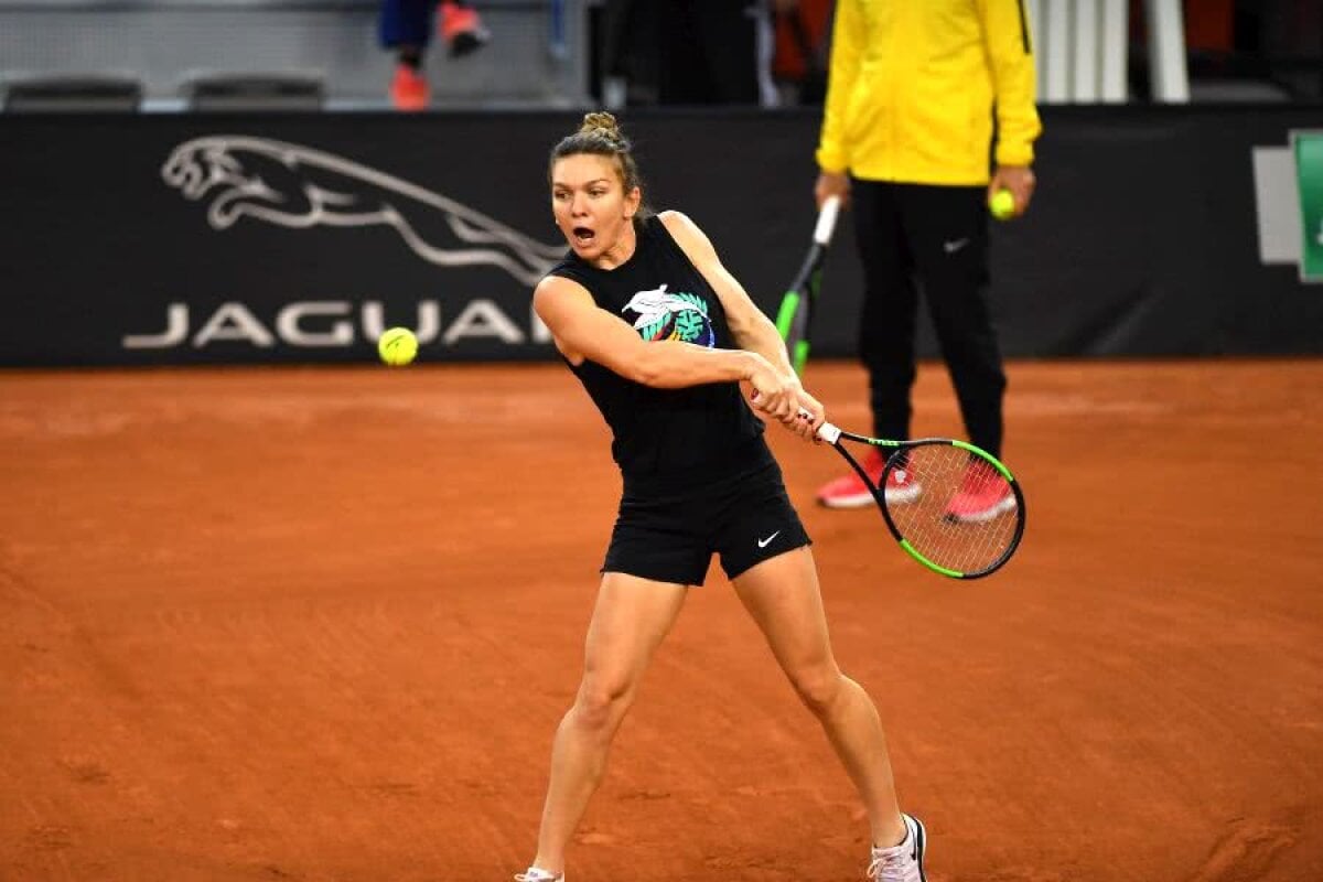 FRANȚA - ROMÂNIA 1-1, FED CUP // SIMONA HALEP - CAROLINE GARCIA » VIDEO+FOTO Imagini în exclusivitate cu Simona Halep, cu o oră înaintea meciului cu Garcia