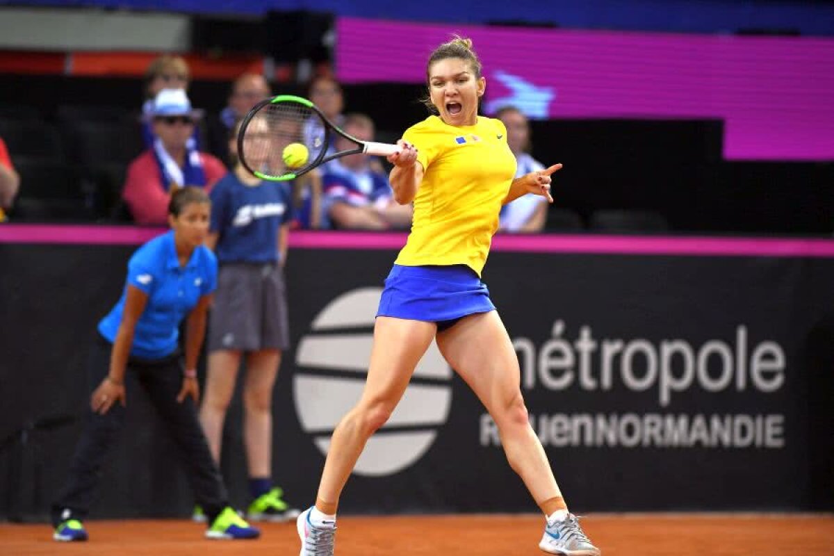 FRANȚA - ROMÂNIA 3-2, FED CUP // VIDEO+FOTO Simona Halep și Monica Niculescu pierd meciul decisiv! România se oprește în semifinalele Fed Cup