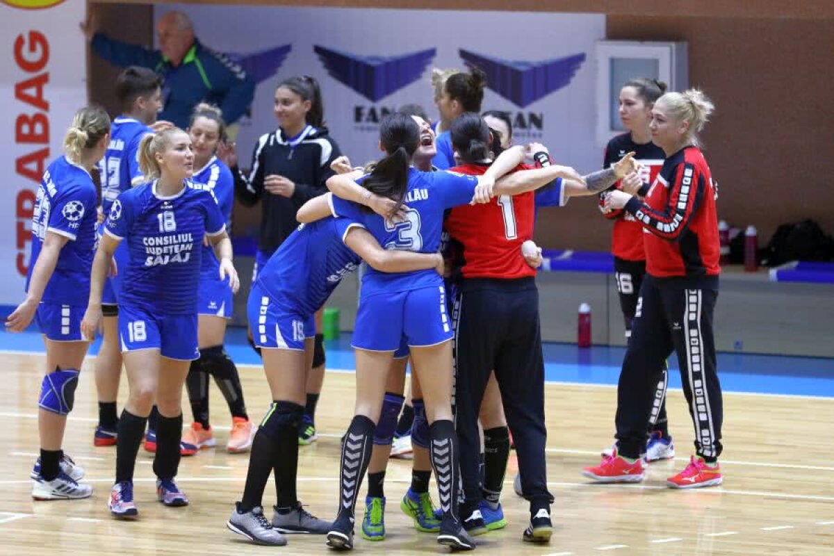 HC Zalău - Măgura Cisnădie 30-24 // FOTO Zalăul a câștigat la pas disputa cu Măgura Cisnădie și are șanse mari să joace în Cupa EHF
