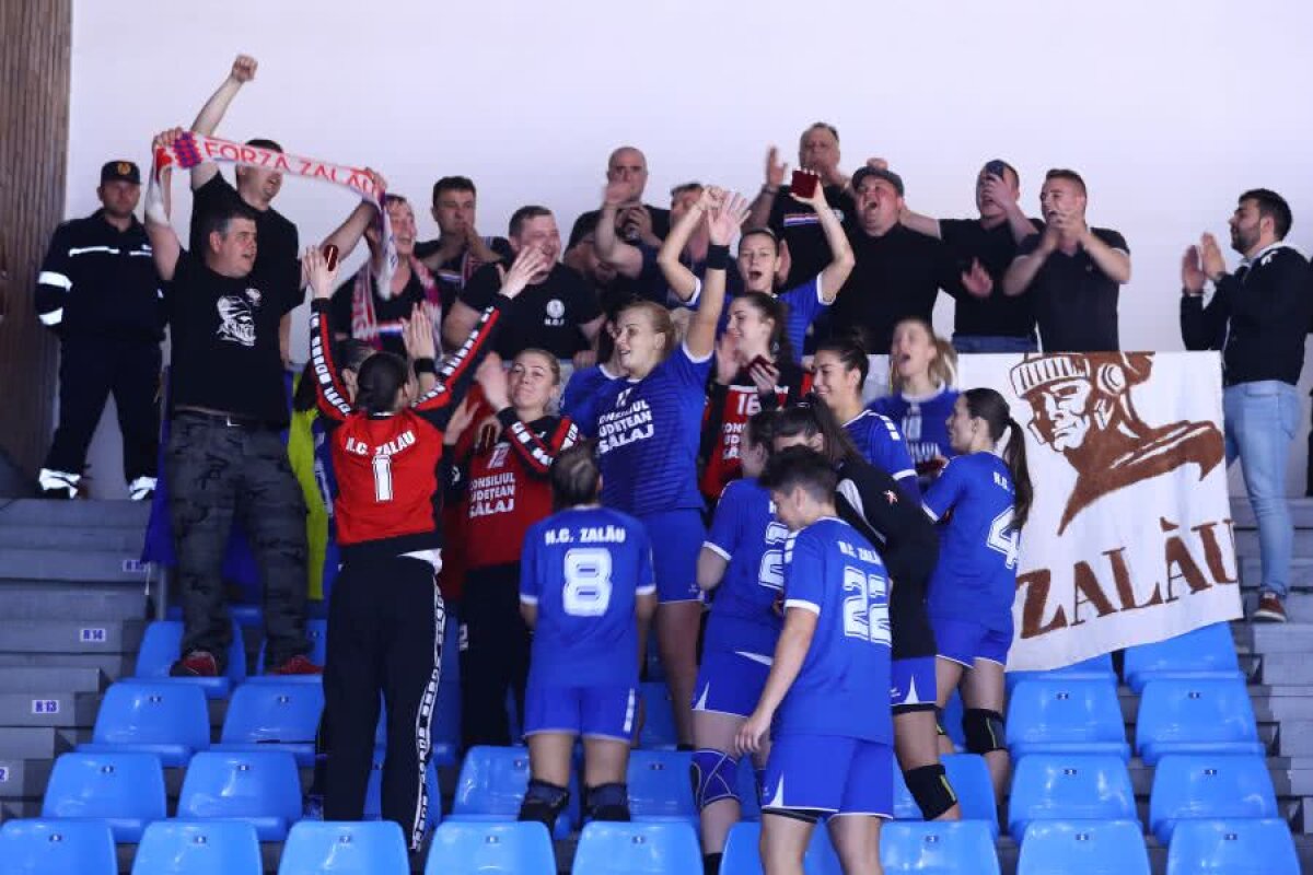 HC Zalău - Măgura Cisnădie 30-24 // FOTO Zalăul a câștigat la pas disputa cu Măgura Cisnădie și are șanse mari să joace în Cupa EHF