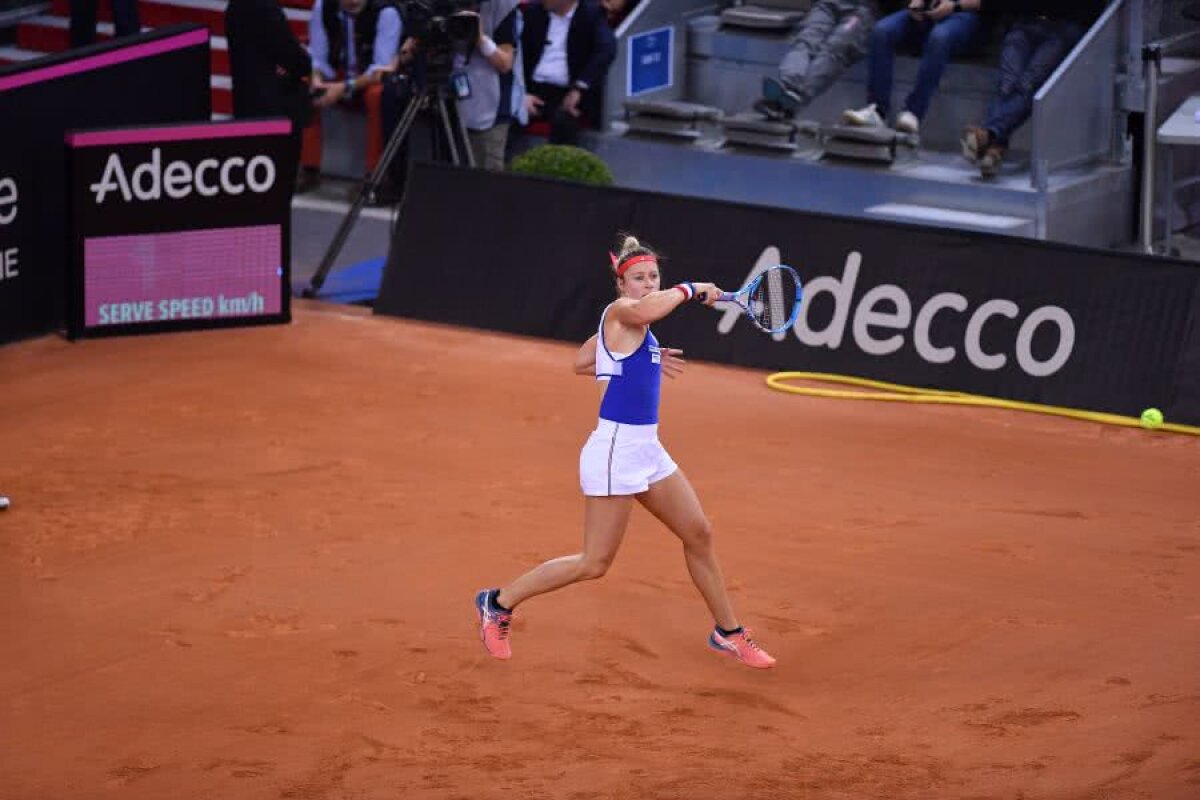 FRANȚA - ROMÂNIA 3-2, FED CUP // VIDEO+FOTO Simona Halep și Monica Niculescu pierd meciul decisiv! România se oprește în semifinalele Fed Cup