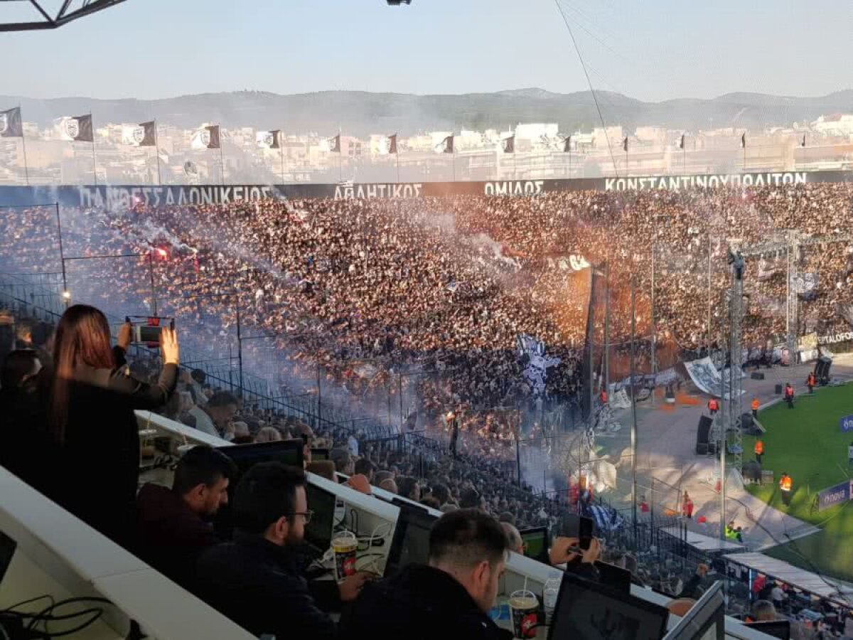 PAOK SALONIC - LEVADIAKOS 5-0 » Sărbătoare EXTRATERESTRĂ în Salonic » Răzvan Lucescu este CAMPION în Grecia! 