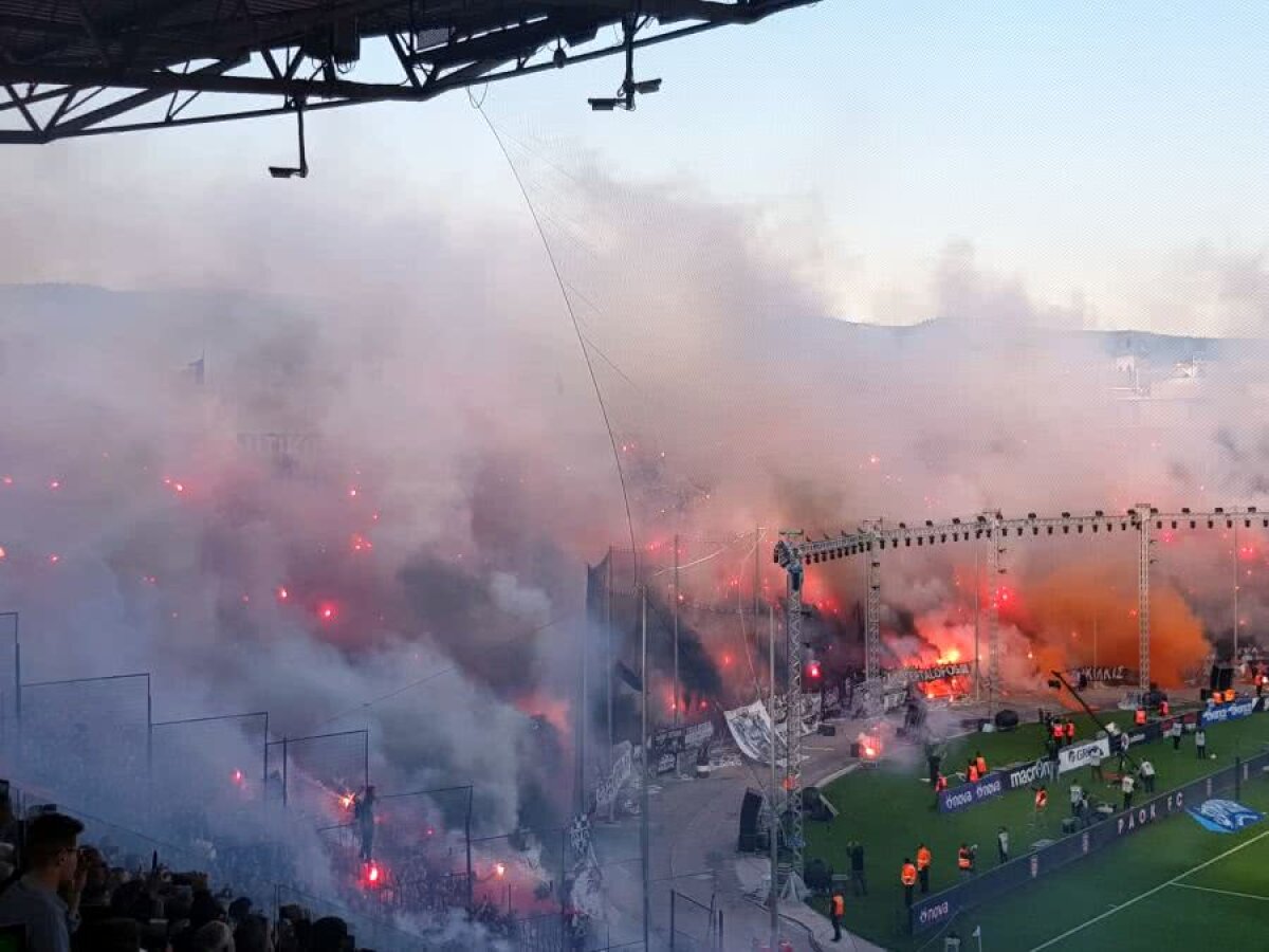 PAOK SALONIC - LEVADIAKOS 5-0 » Sărbătoare EXTRATERESTRĂ în Salonic » Răzvan Lucescu este CAMPION în Grecia! 