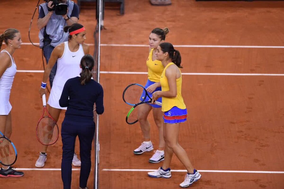 FRANȚA - ROMÂNIA 3-2, FED CUP // VIDEO+FOTO Simona Halep și Monica Niculescu pierd meciul decisiv! România se oprește în semifinalele Fed Cup