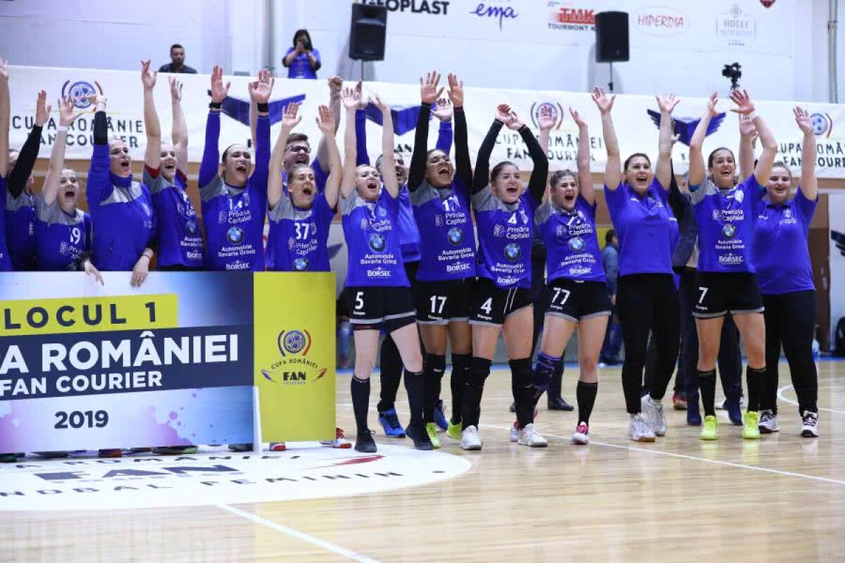 CSM București - SCM Rm. Vâlcea 30-29 // În sfârșit, un trofeu! » CSM București a câștigat Cupa României la handbal feminin