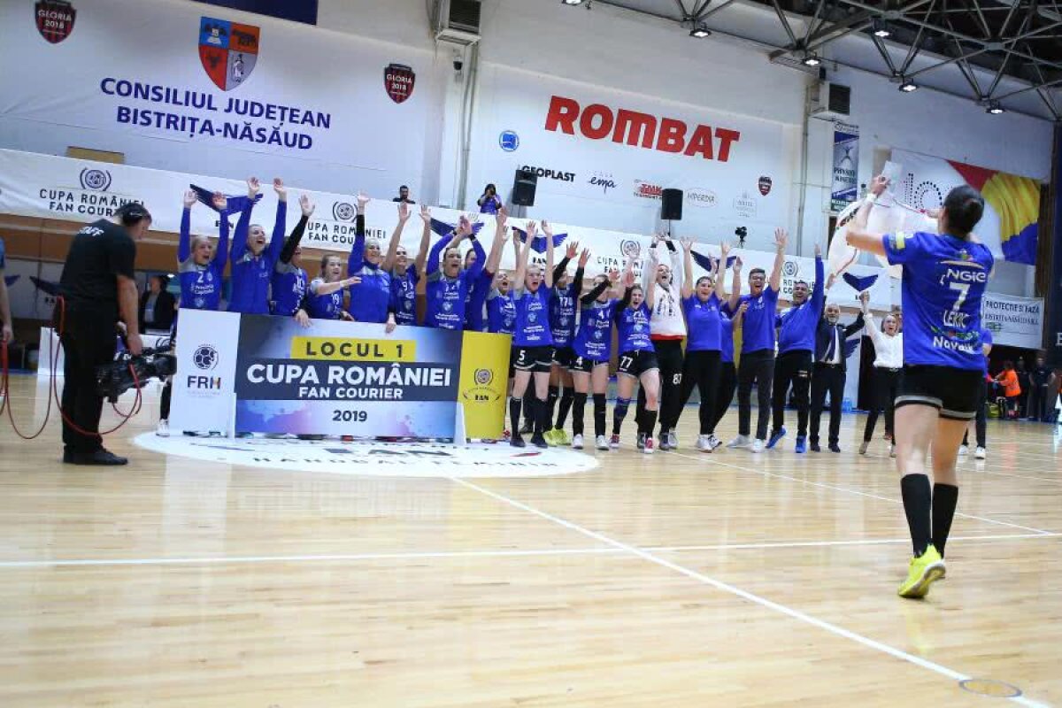 CSM București - SCM Rm. Vâlcea 30-29 // În sfârșit, un trofeu! » CSM București a câștigat Cupa României la handbal feminin