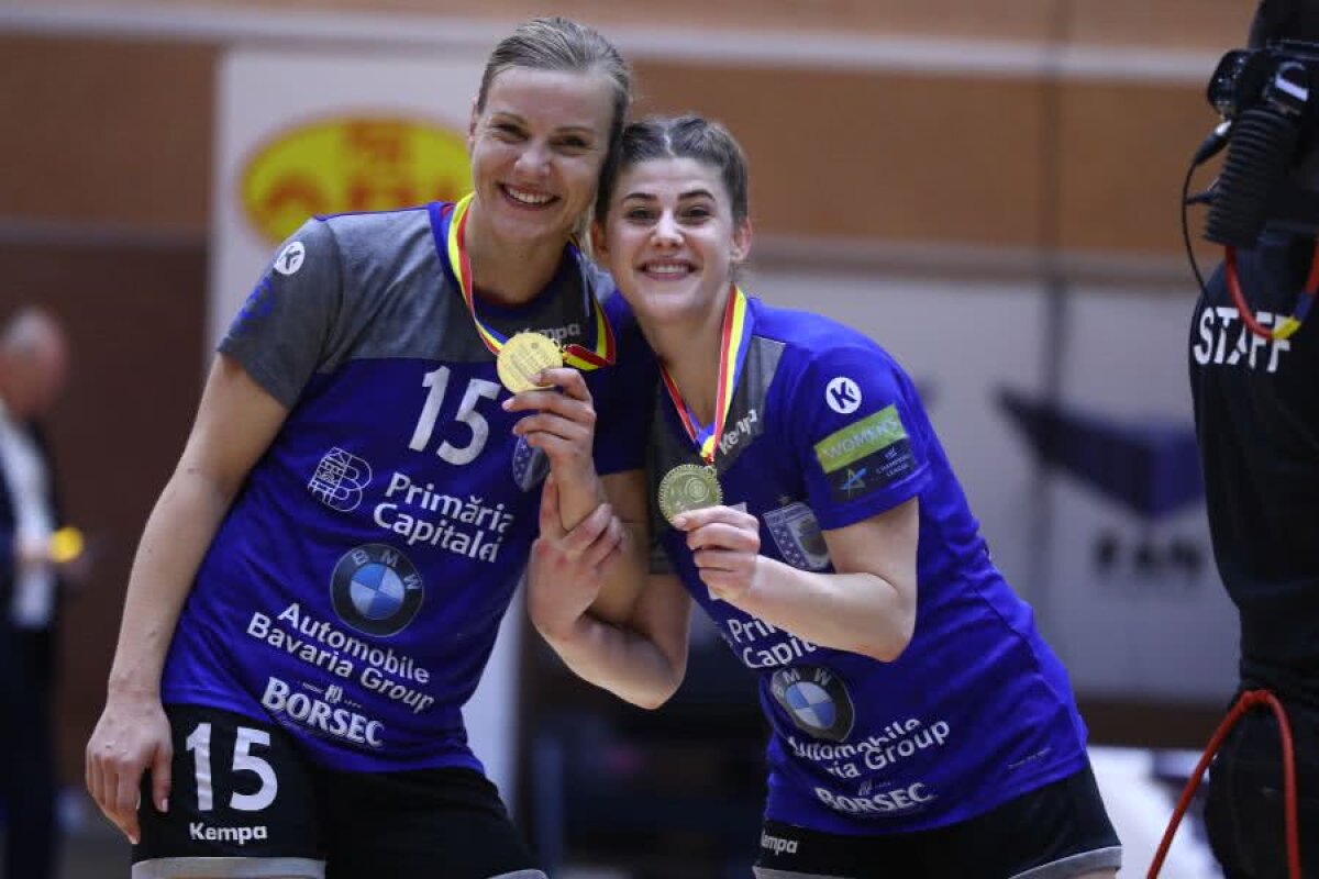 CSM București - SCM Rm. Vâlcea 30-29 // În sfârșit, un trofeu! » CSM București a câștigat Cupa României la handbal feminin