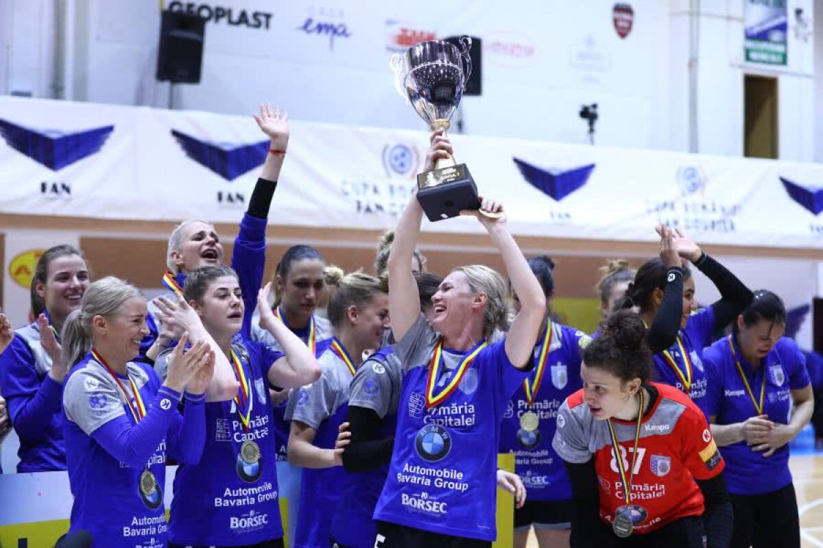 CSM București - SCM Rm. Vâlcea 30-29 // În sfârșit, un trofeu! » CSM București a câștigat Cupa României la handbal feminin