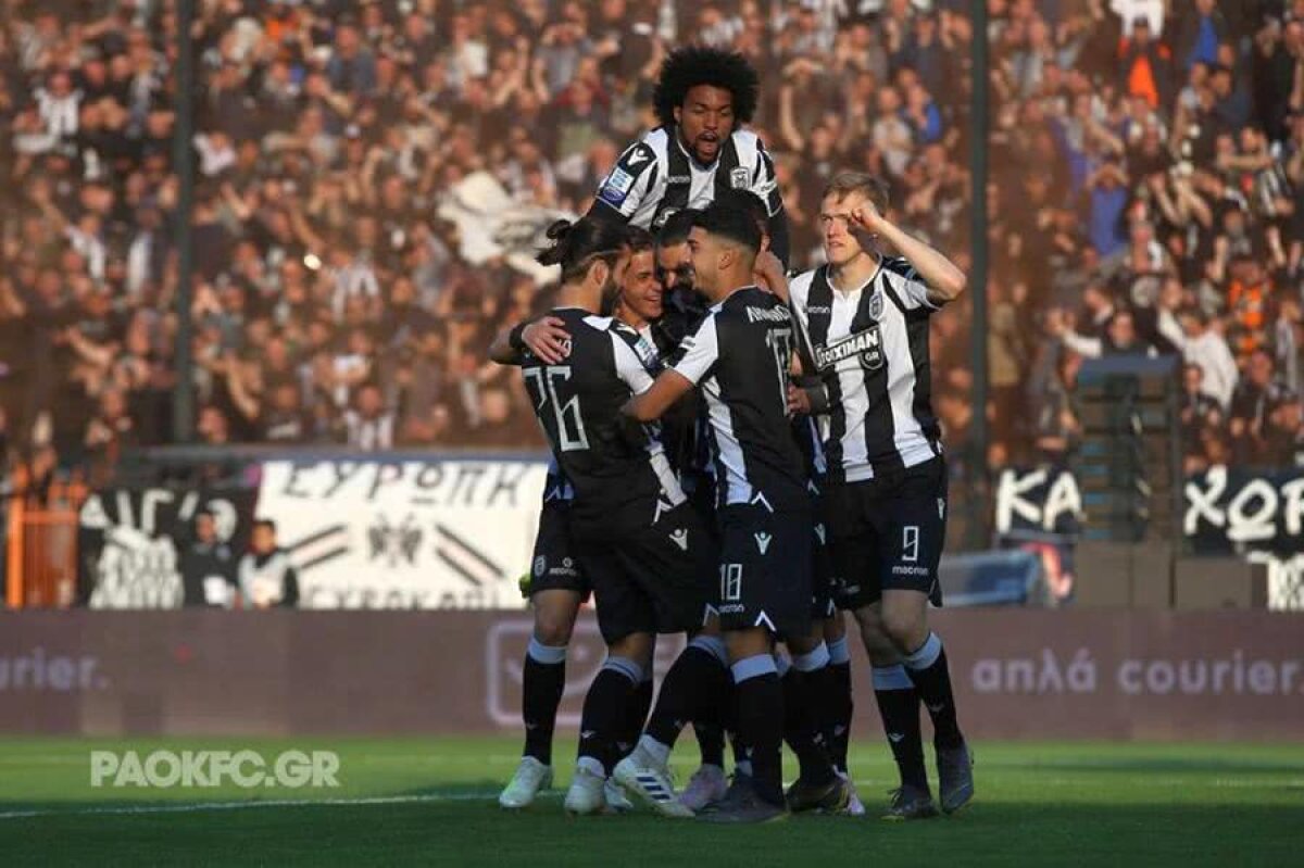 PAOK SALONIC - LEVADIAKOS 5-0 » Sărbătoare EXTRATERESTRĂ în Salonic » Răzvan Lucescu este CAMPION în Grecia! 