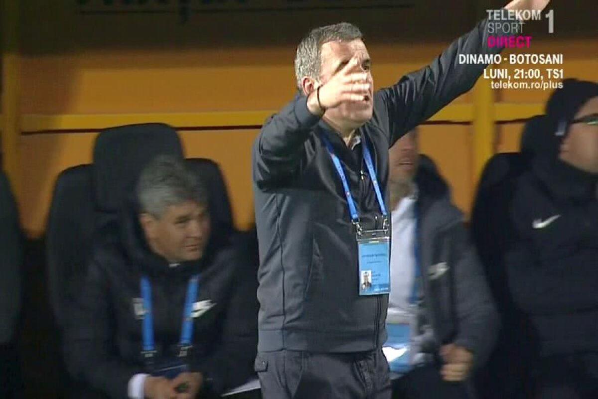 Viitorul - FCSB // VIDEO + FOTO Marius Avram l-a scos din minți pe Gică Hagi: l-a eliminat pe Vlad Achim pentru simulare