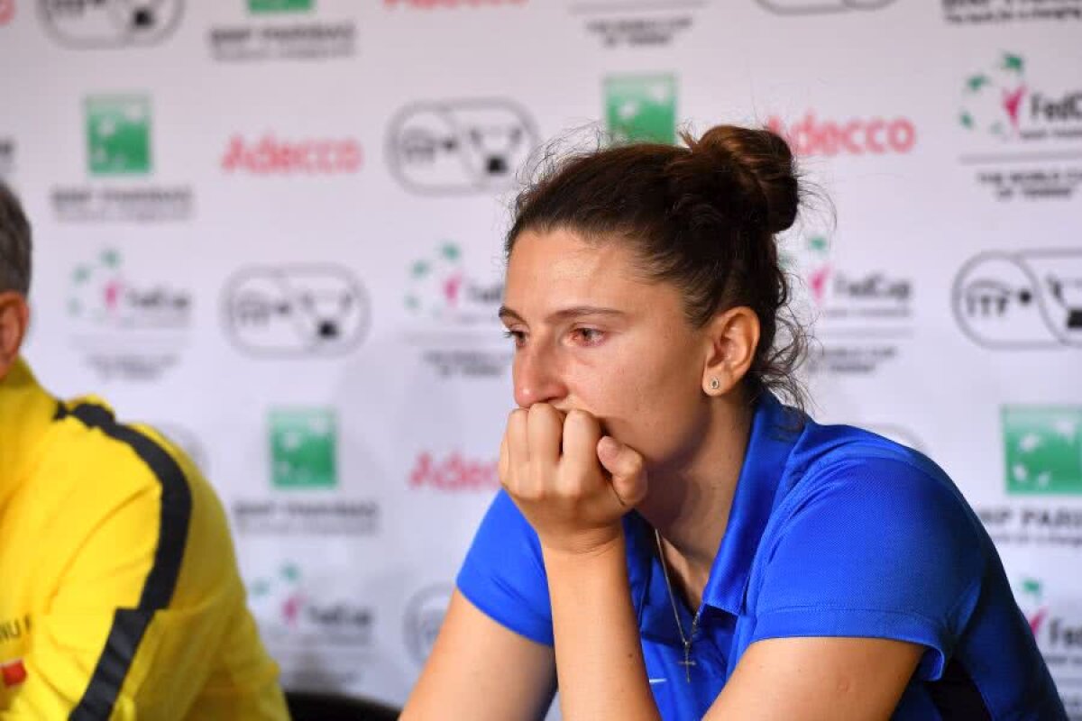 FRANȚA - ROMÂNIA 3-2, FED CUP // VIDEO Monica Niculescu și Irina Begu, scuze adresate Simonei Halep! Au plâns la conferința de presă
