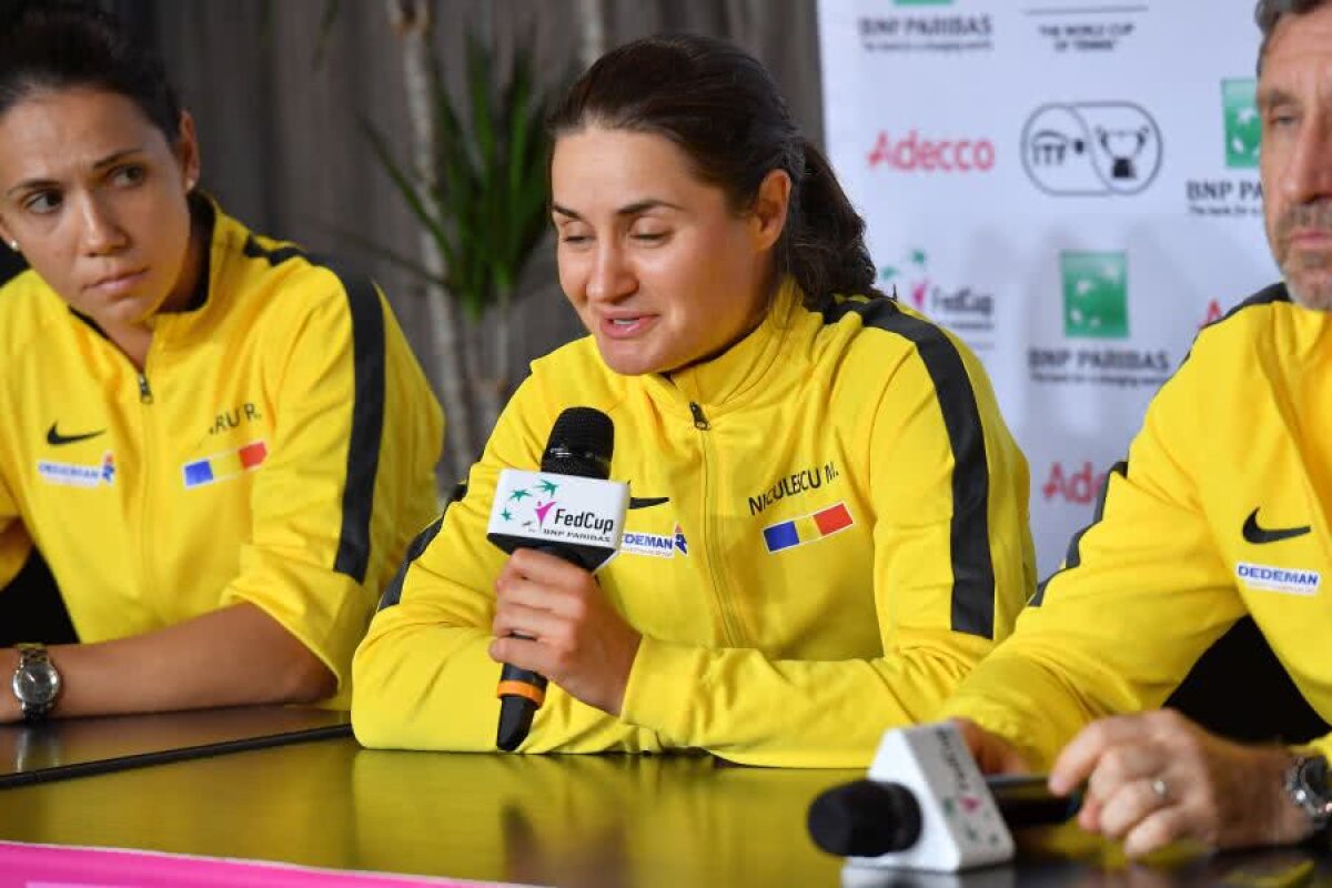 FRANȚA - ROMÂNIA 3-2, FED CUP // VIDEO Monica Niculescu și Irina Begu, scuze adresate Simonei Halep! Au plâns la conferința de presă