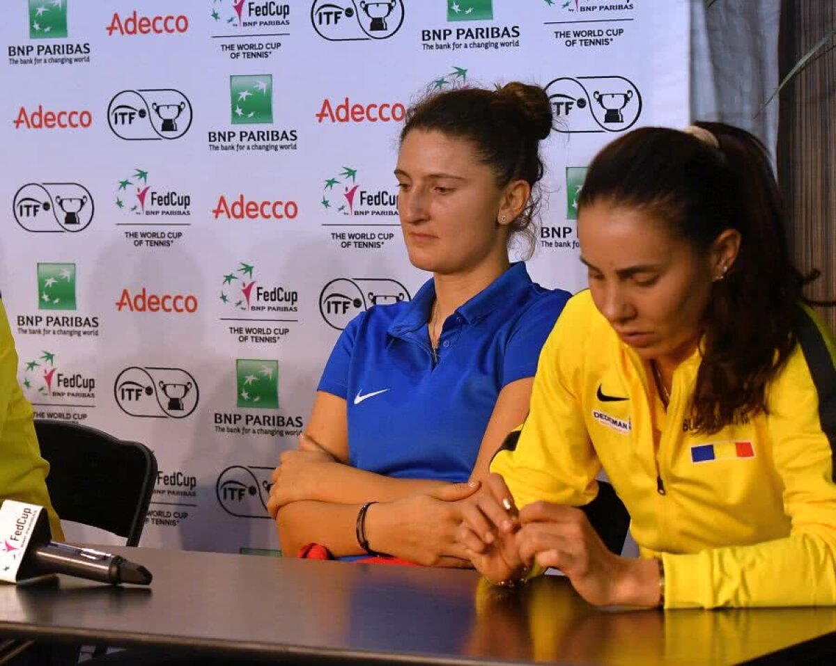 FRANȚA - ROMÂNIA 3-2, FED CUP // VIDEO Monica Niculescu și Irina Begu, scuze adresate Simonei Halep! Au plâns la conferința de presă