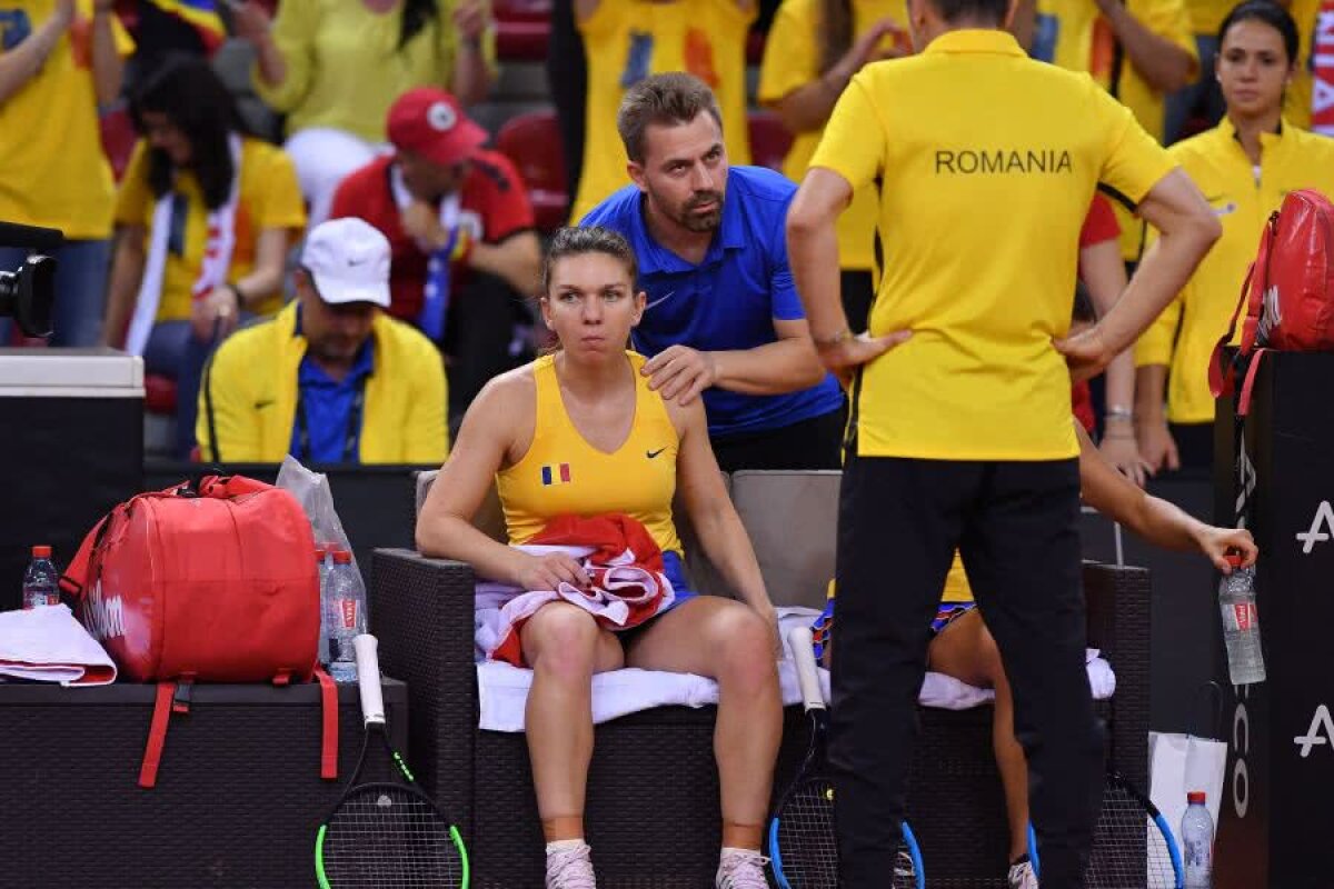 FED CUP, FRANȚA - ROMÂNIA 3-2 // VIDEO + FOTO Planul de maestru prin care Julien Benneteau a scos-o pe Simona Halep din ritm! L-a dezvăluit abia acum