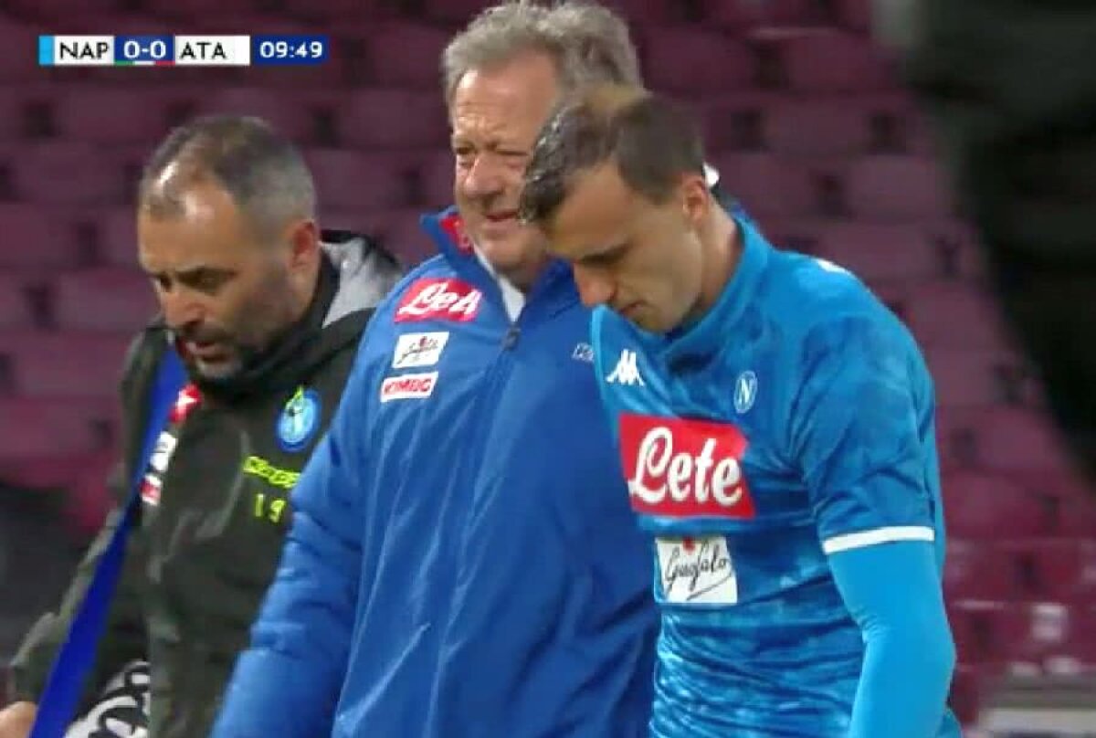 GHINION TERIBIL pentru Vlad Chiricheș! Și-a dislocat din nou umărul stâng